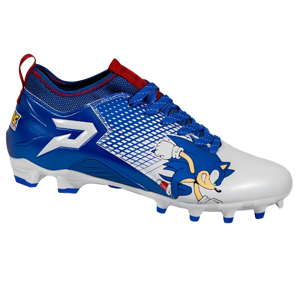 American Football обувки <br> Phenom Elite <br> Quantum Speed <br> Sonic the Hedgehog
